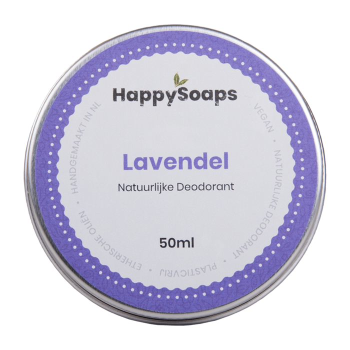 HappySoaps - Natuurlijke Deodorant - Lavendel