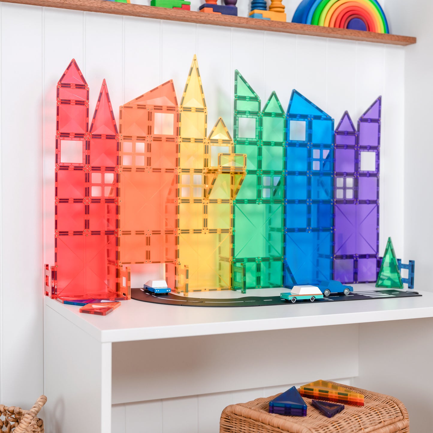 Connetix - Creative Pack Rainbow - 102 stuks
