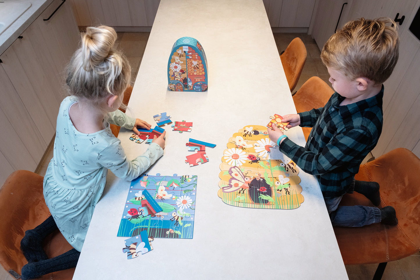 Scratch - Puzzel 2 Zijdig - Bijen
