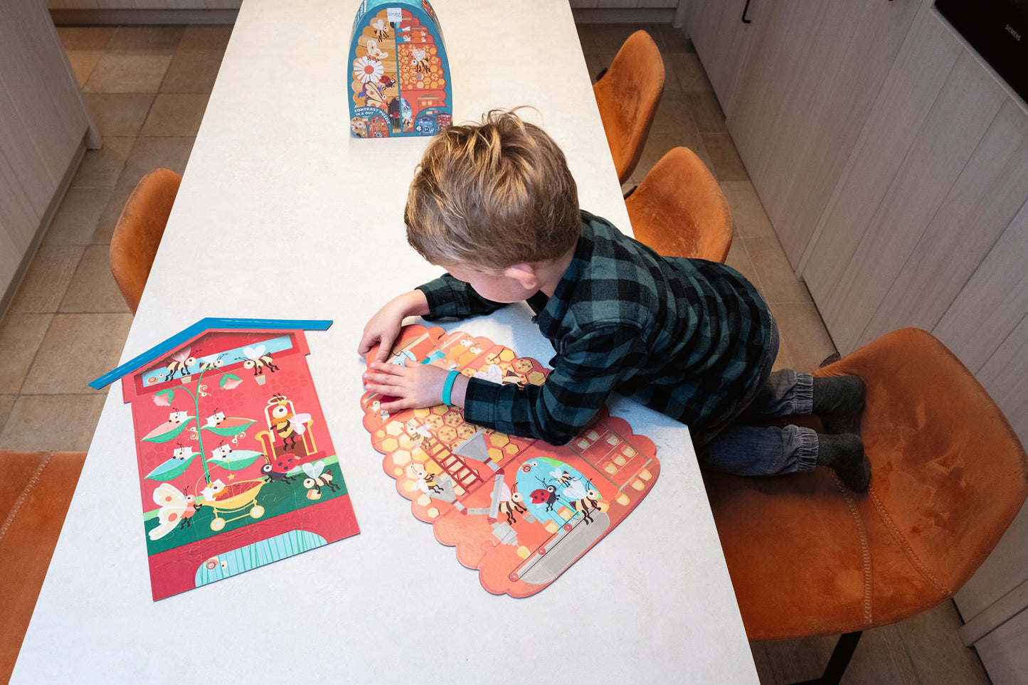 Scratch - Puzzel 2 Zijdig - Bijen