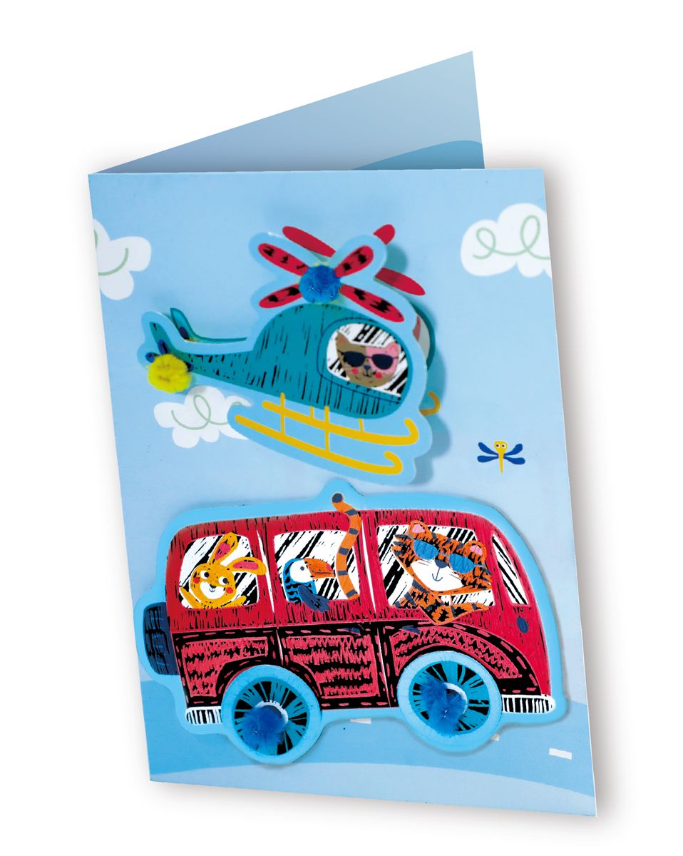 Avenir - Wenskaarten - Auto's