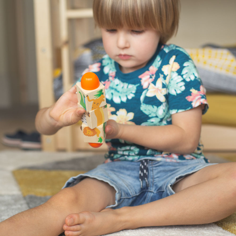 Bigjigs - Twist Blokken