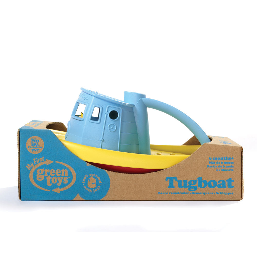 Green Toys - Tugboat Blue Handle