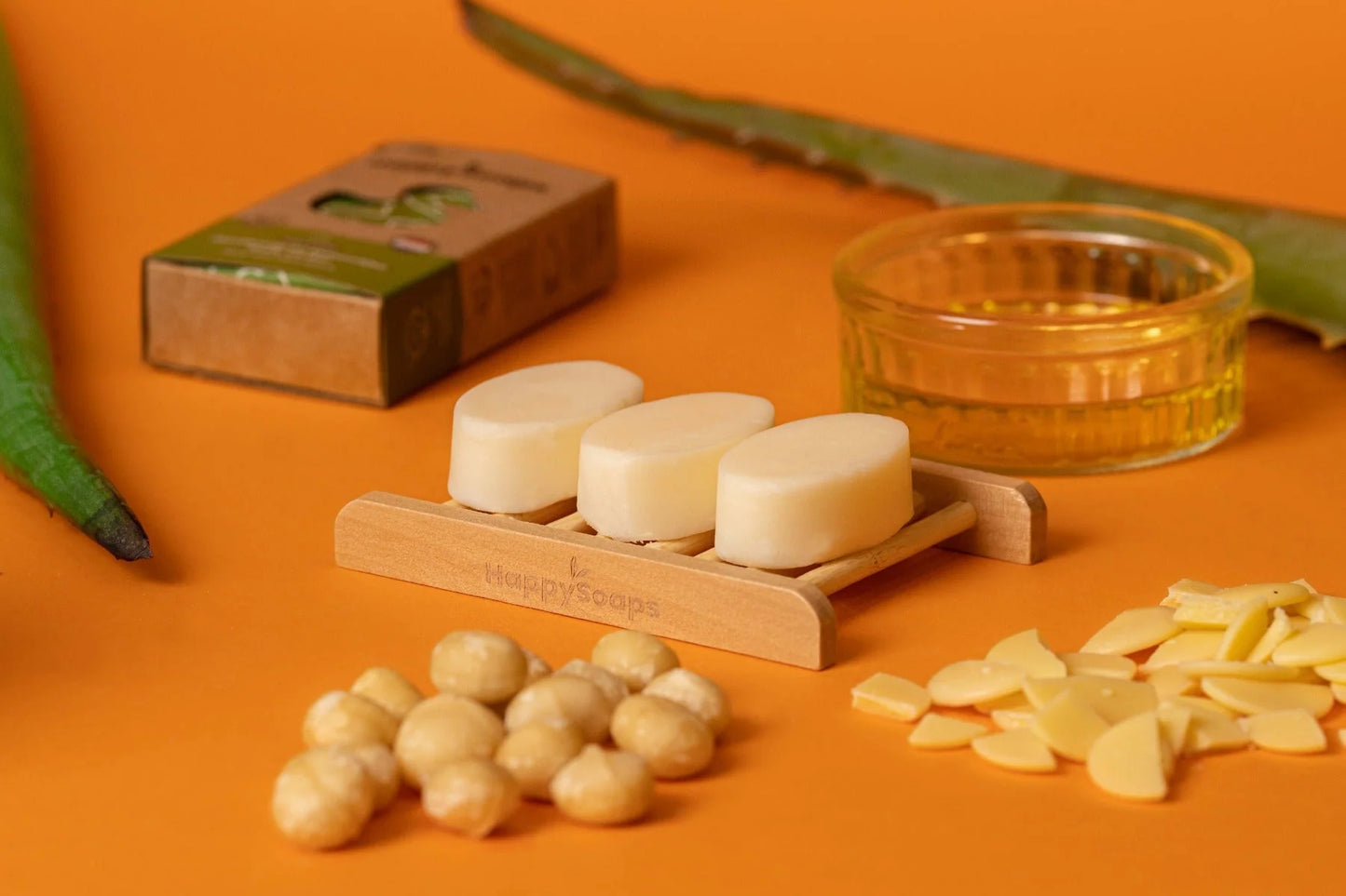 HappySoaps - Baby & Kids Body Oil Bar - Aloë You Vera Much