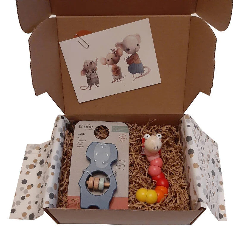 Muizenkindjes - Cadeaupakket - Kleintje - Roze