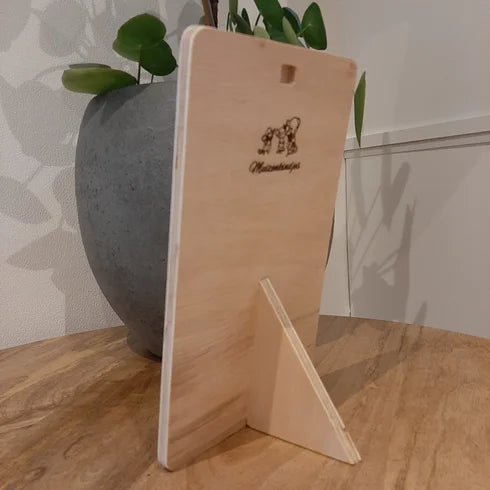 Muizenkindjes - Houten muizen geboortebord - gepersonaliseerd