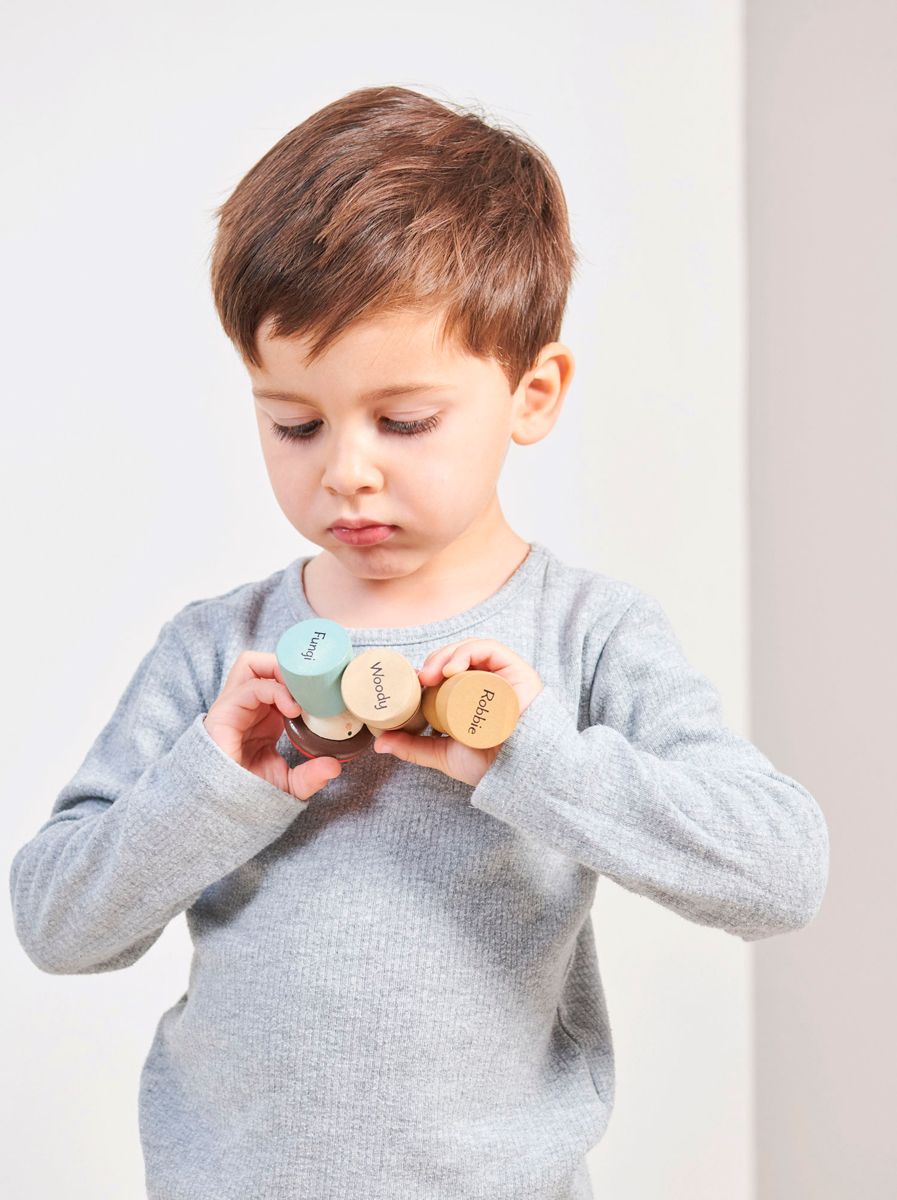 Tender Leaf Toys - Taxi bosdieren