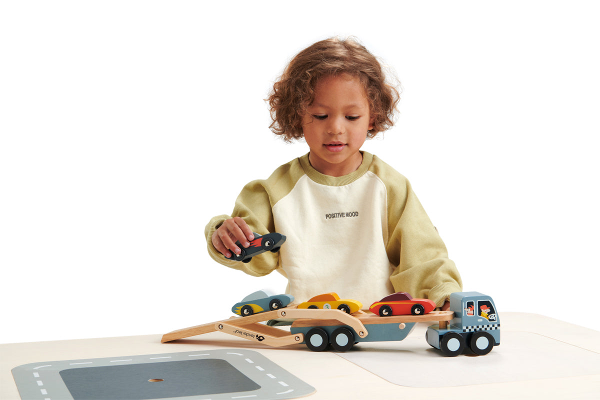 Tender Leaf Toys - Car transporter