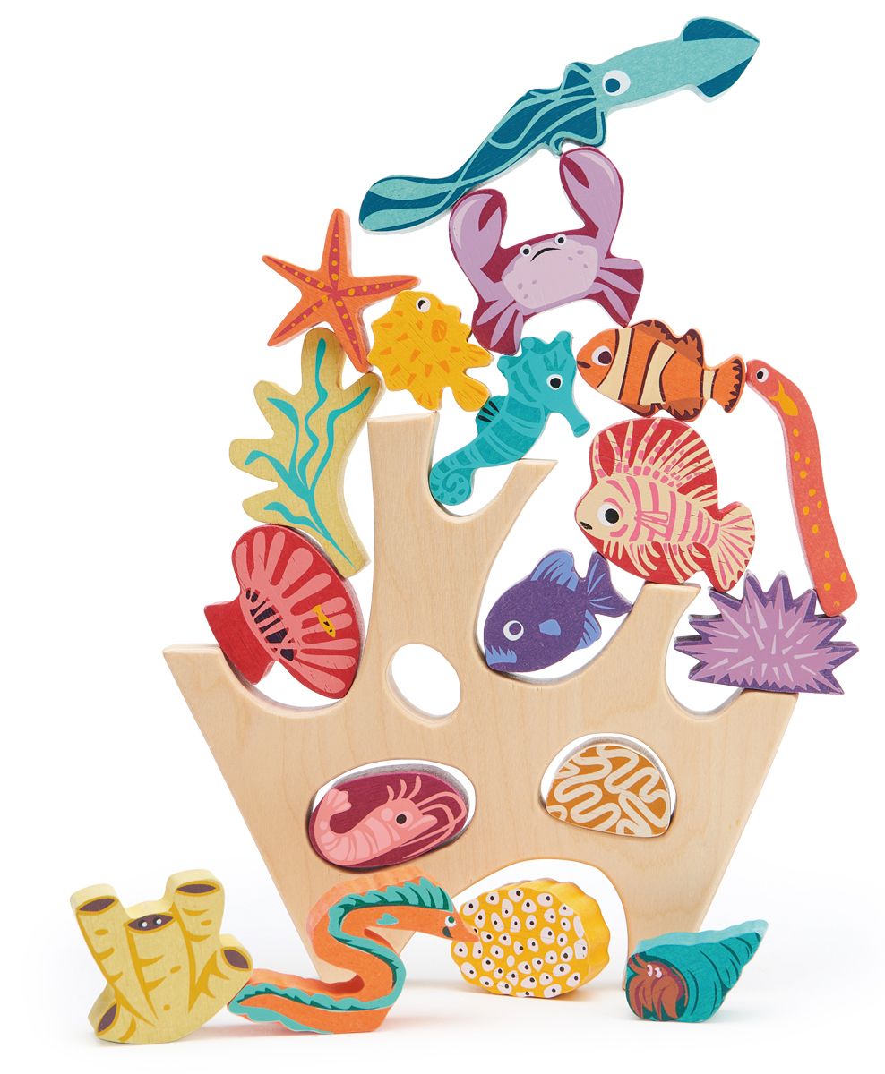 Tender Leaf Toys - Stacking Coral Reef