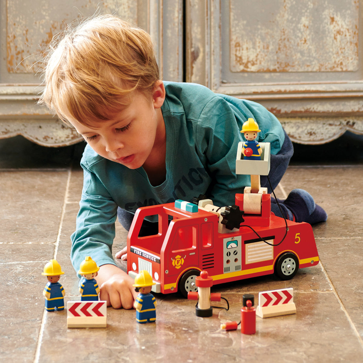 Tender Leaf Toys - Fire Engine