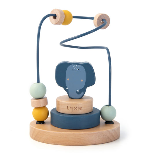 Trixie - Houten Kralen Frame - Mrs. Elephant