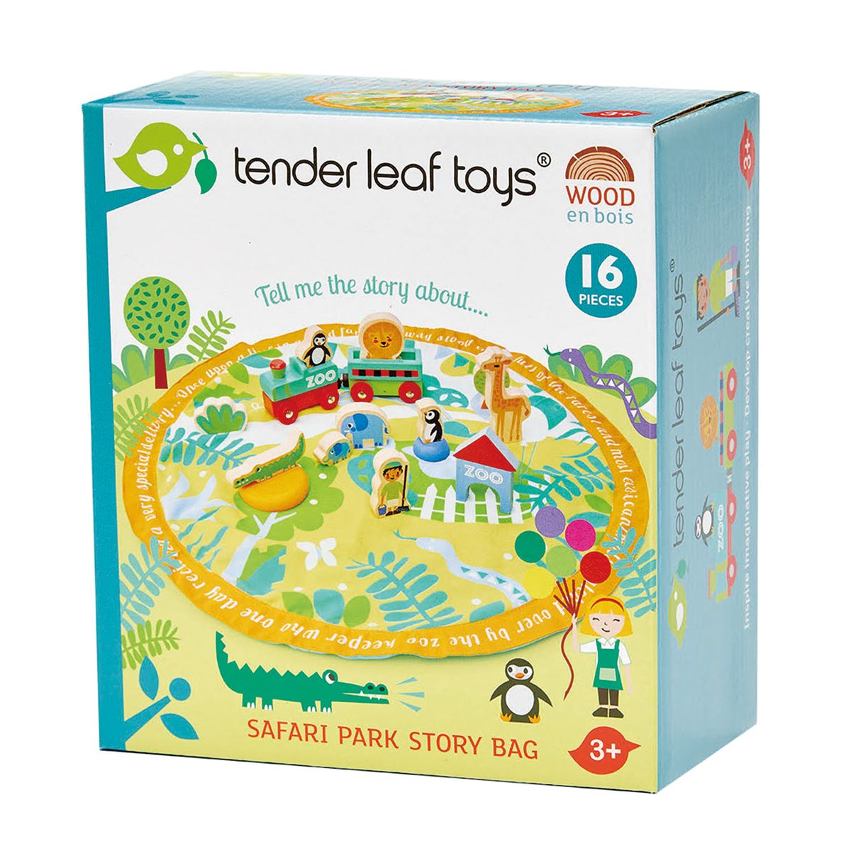 Tender Leaf Toys - Safari in opbergzak