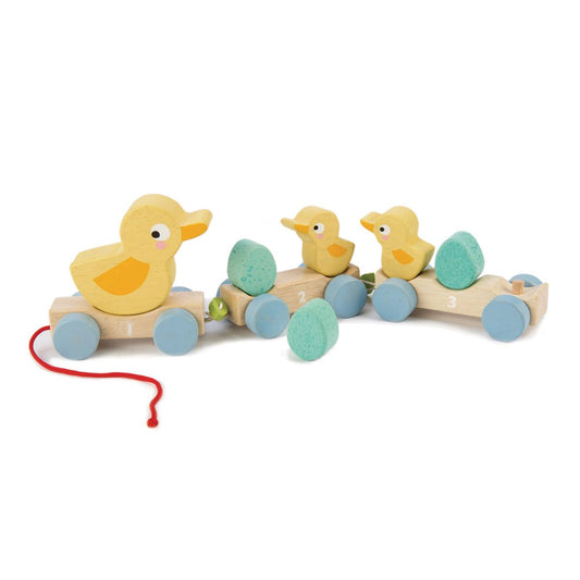 Tender Leaf Toys - Trekfiguur eendjes