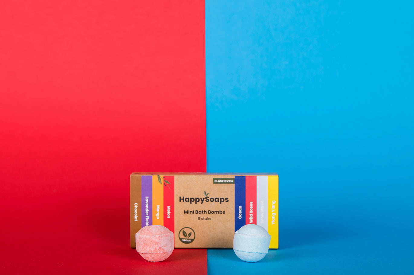 HappySoaps - Mini Bath Boms - Herbal Sweets