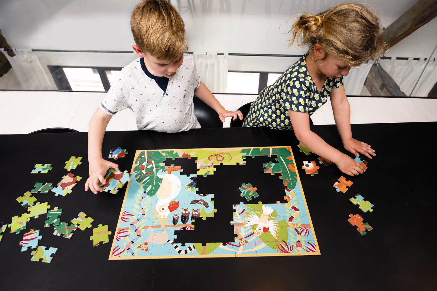 Scratch - Puzzel - Jungle - 100 stukken