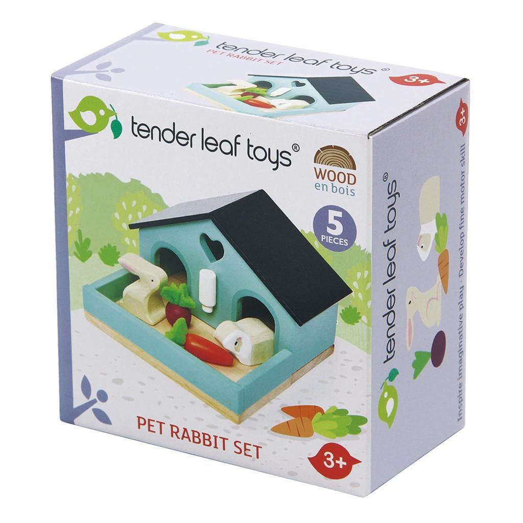 Tender Leaf Toys - Huisdierenset Konijn