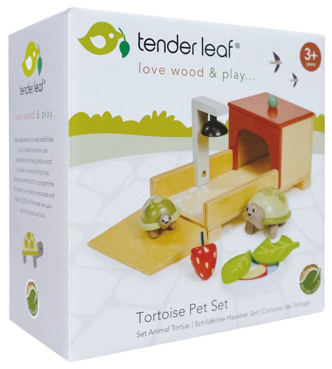 Tender Leaf Toys - Huisdierenset schildpad