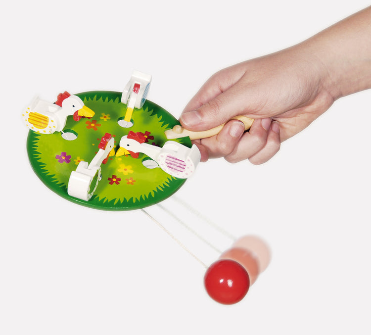 spel met kippen