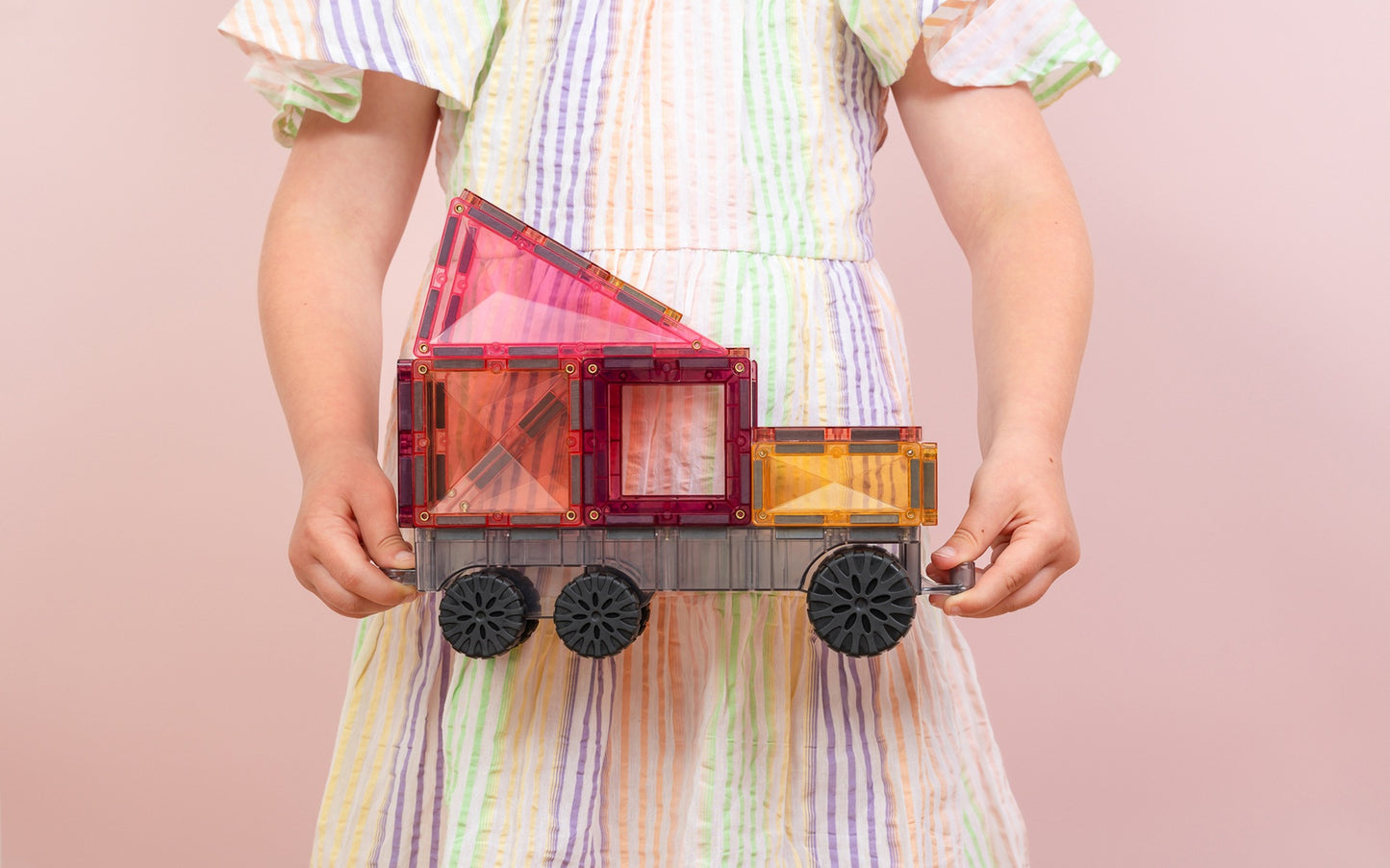 Connetix -  Pastel transport pack - 50 delig