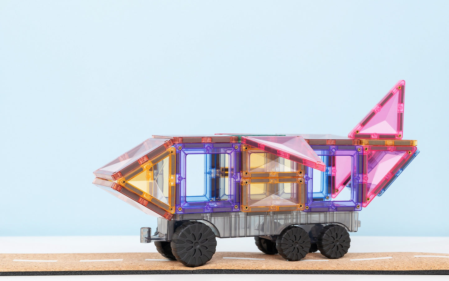 Connetix -  Pastel transport pack - 50 delig