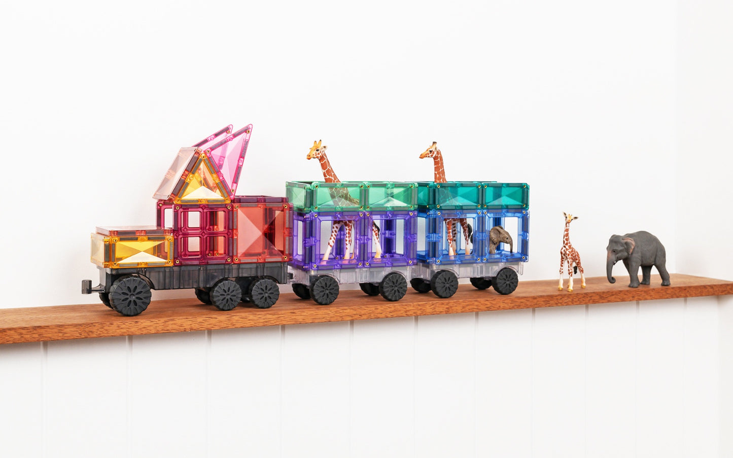 Connetix -  Pastel transport pack - 50 delig