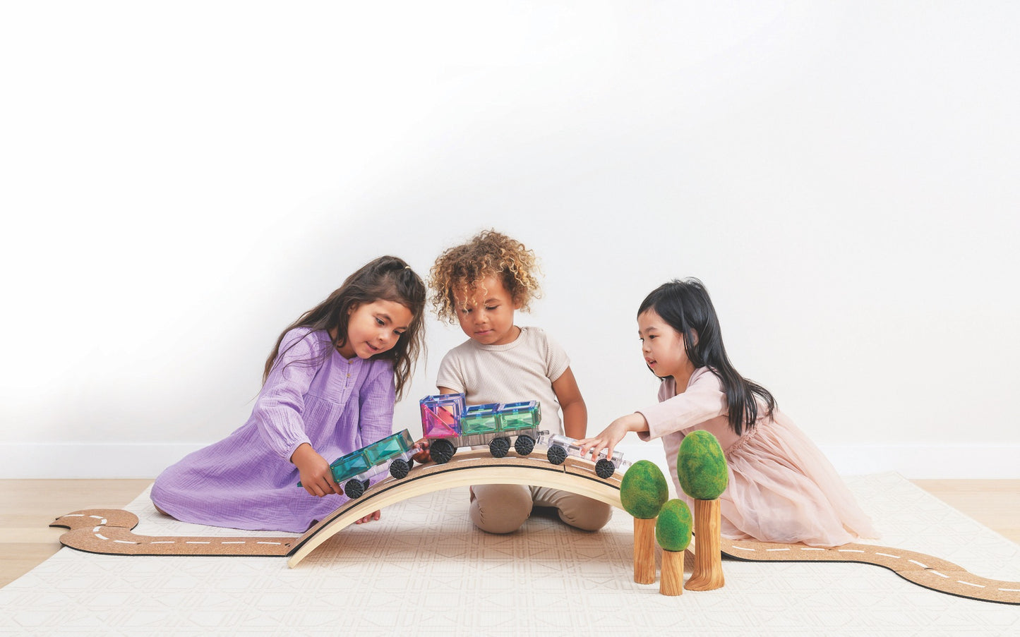 Connetix -  Pastel transport pack - 50 delig