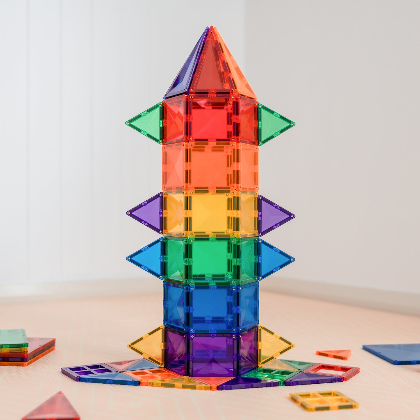 Connetix - Creative Pack Rainbow - 102 stuks