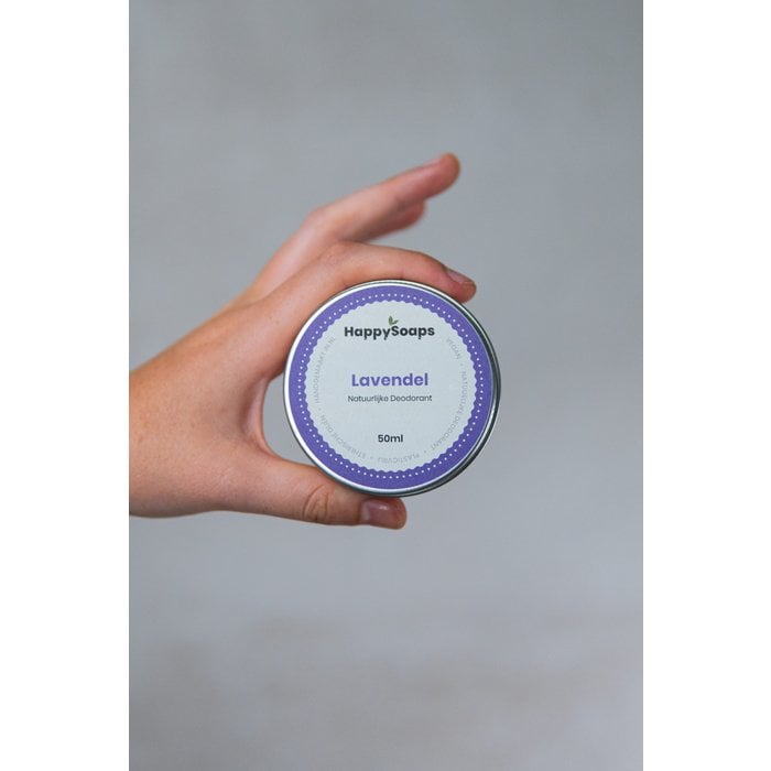 HappySoaps - Natuurlijke Deodorant - Lavendel