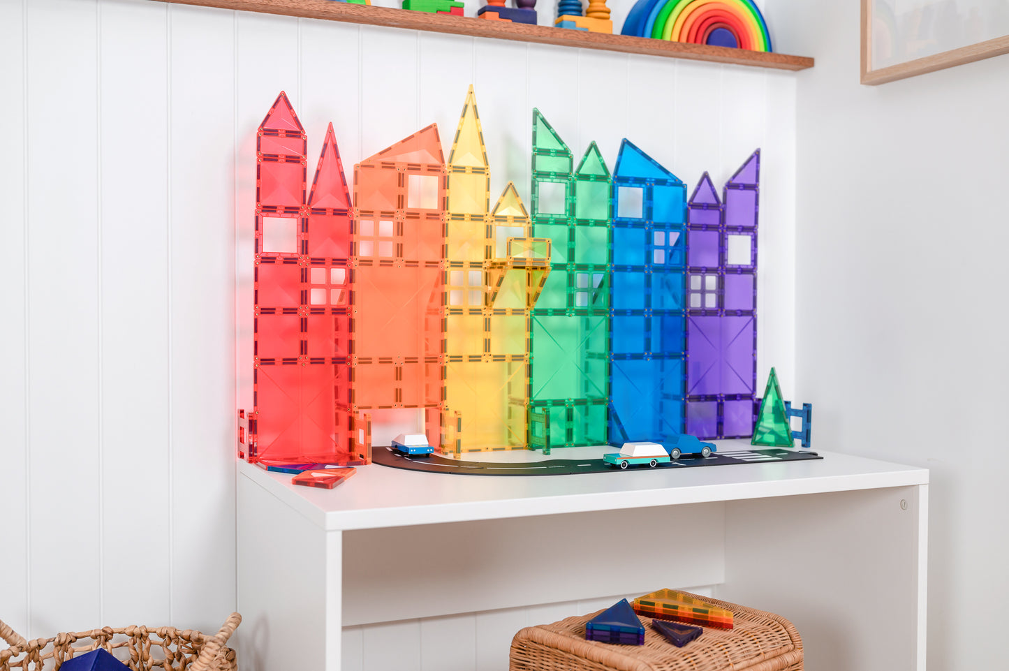 Connetix - Creative Pack Rainbow - 102 stuks