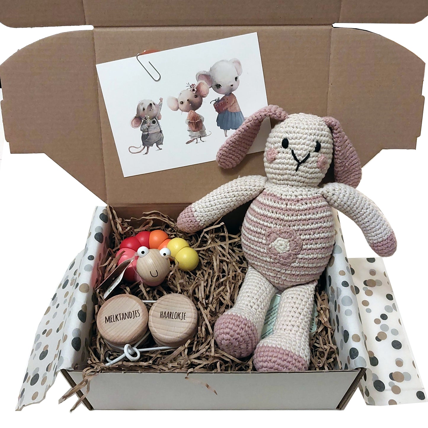 Muizenkindjes - Cadeaupakket - Mini meisje