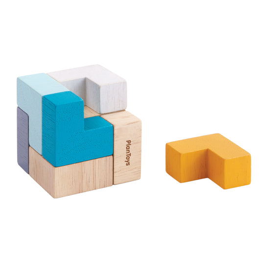 PlanToys -  3D puzzle cube