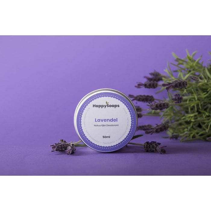 HappySoaps - Natuurlijke Deodorant - Lavendel