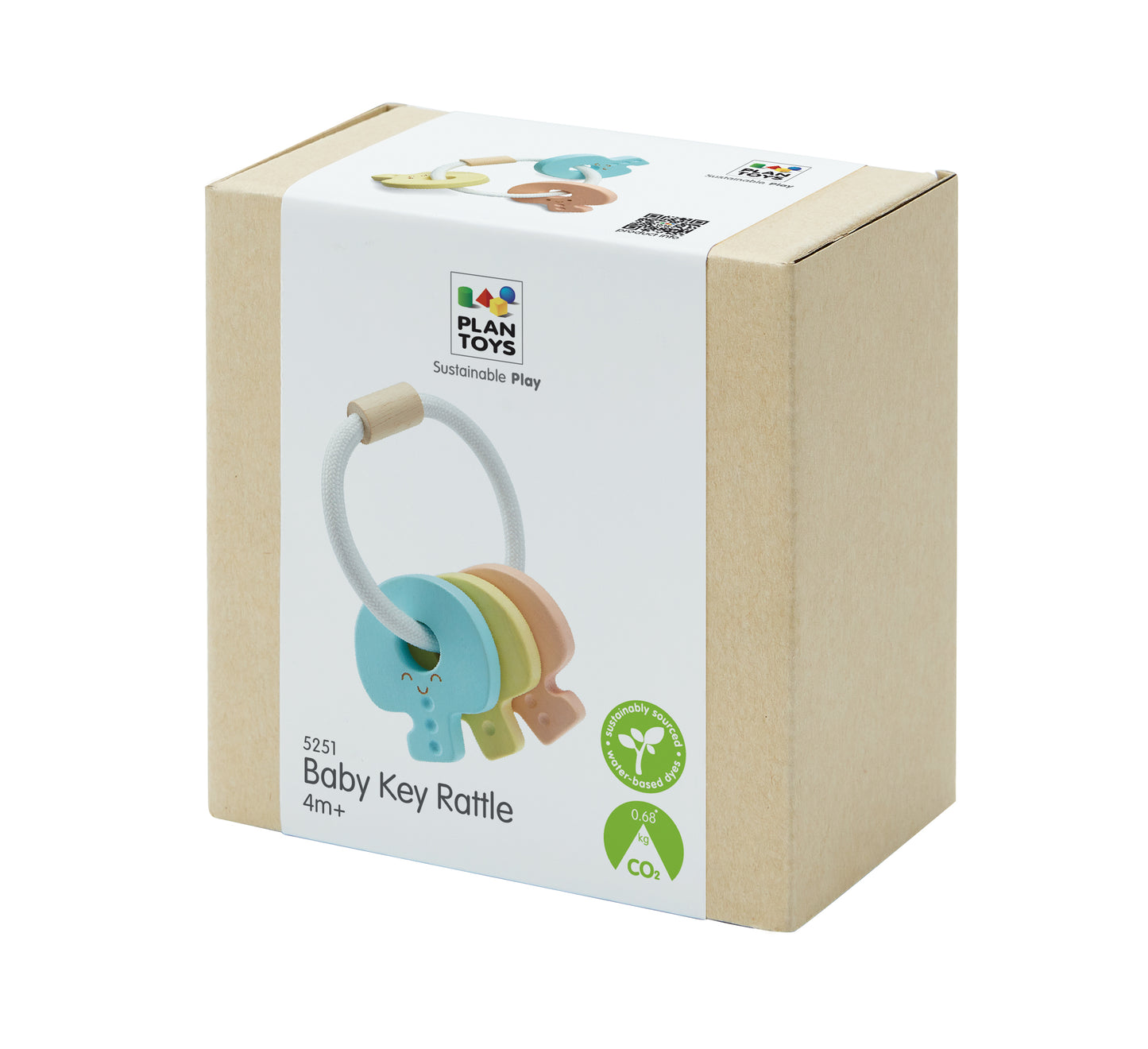PlanToys - Sleutelbos - Pastel