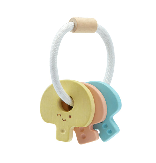 PlanToys - Sleutelbos - Pastel