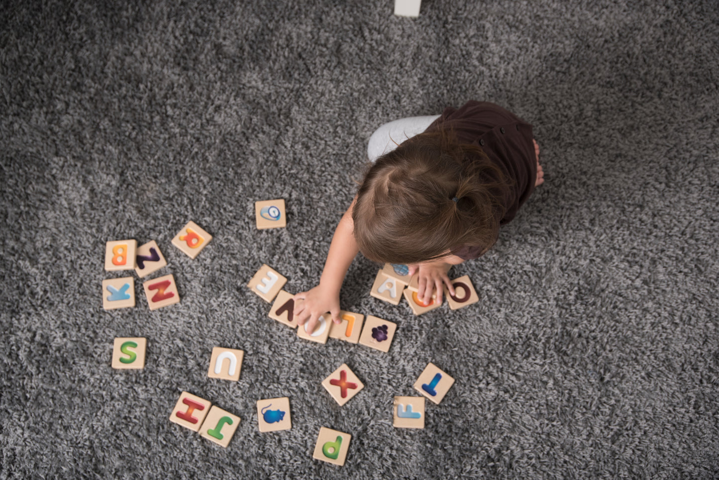 PlanToys - Alfabet tegels