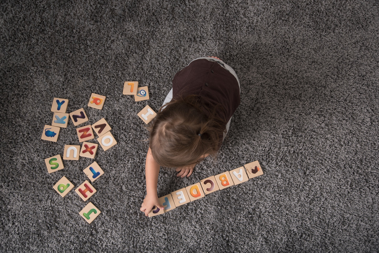 PlanToys - Alfabet tegels