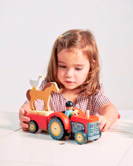 Tender Leaf Toys - Tractor