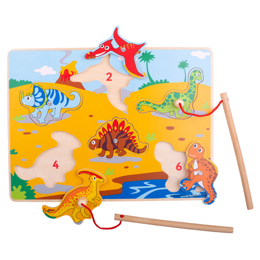 Bigjigs - Dino's vangen