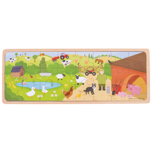 Bigjigs - On The Farm Puzzle