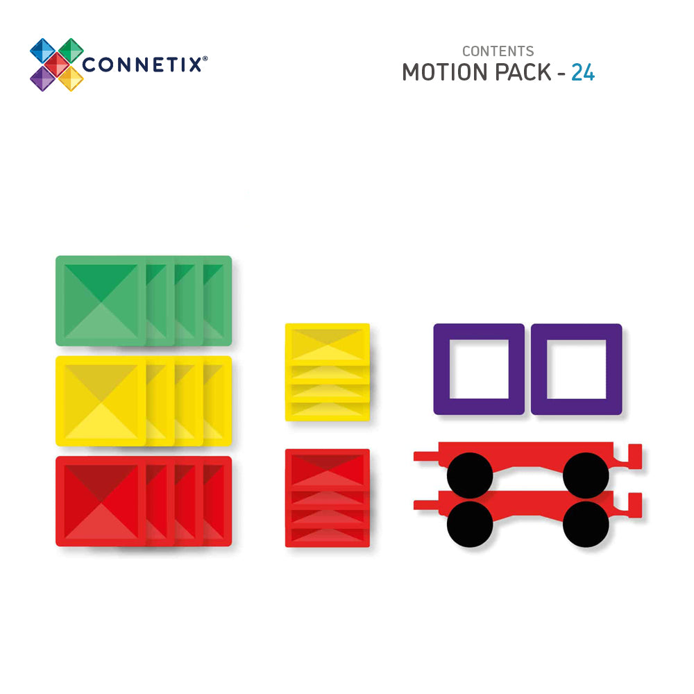 Connetix - 24 Piece Motion Pack