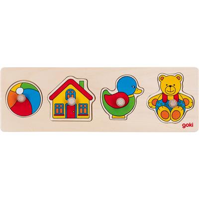 Goki - Houten steekpuzzel