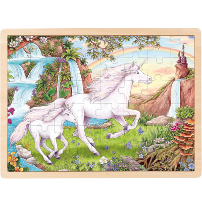 Goki - puzzel - Eenhoorn