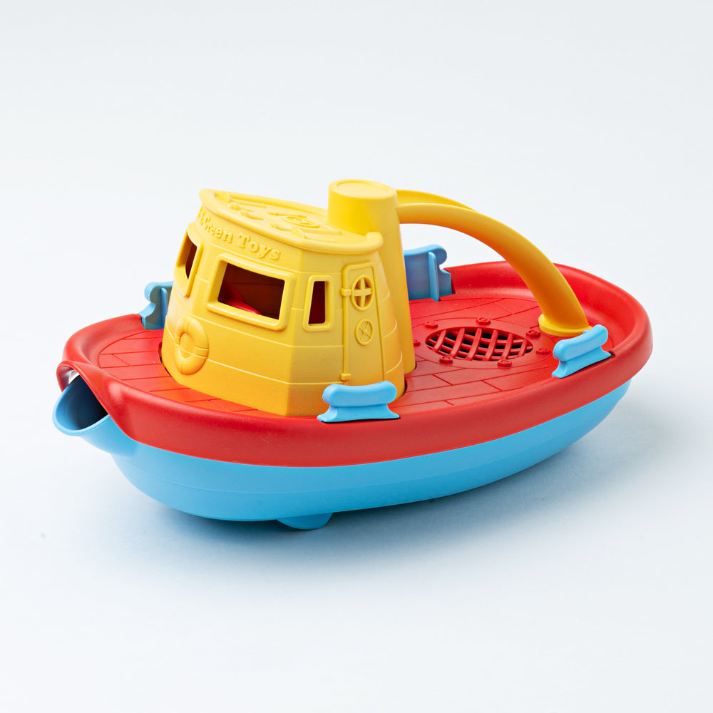 Green Toys - Tugboat Yellow Handle