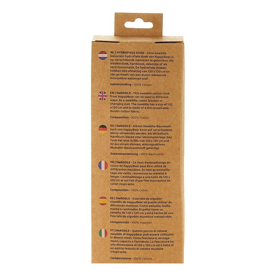 HappyBear - Hydrofiele doek - Twiggy XL