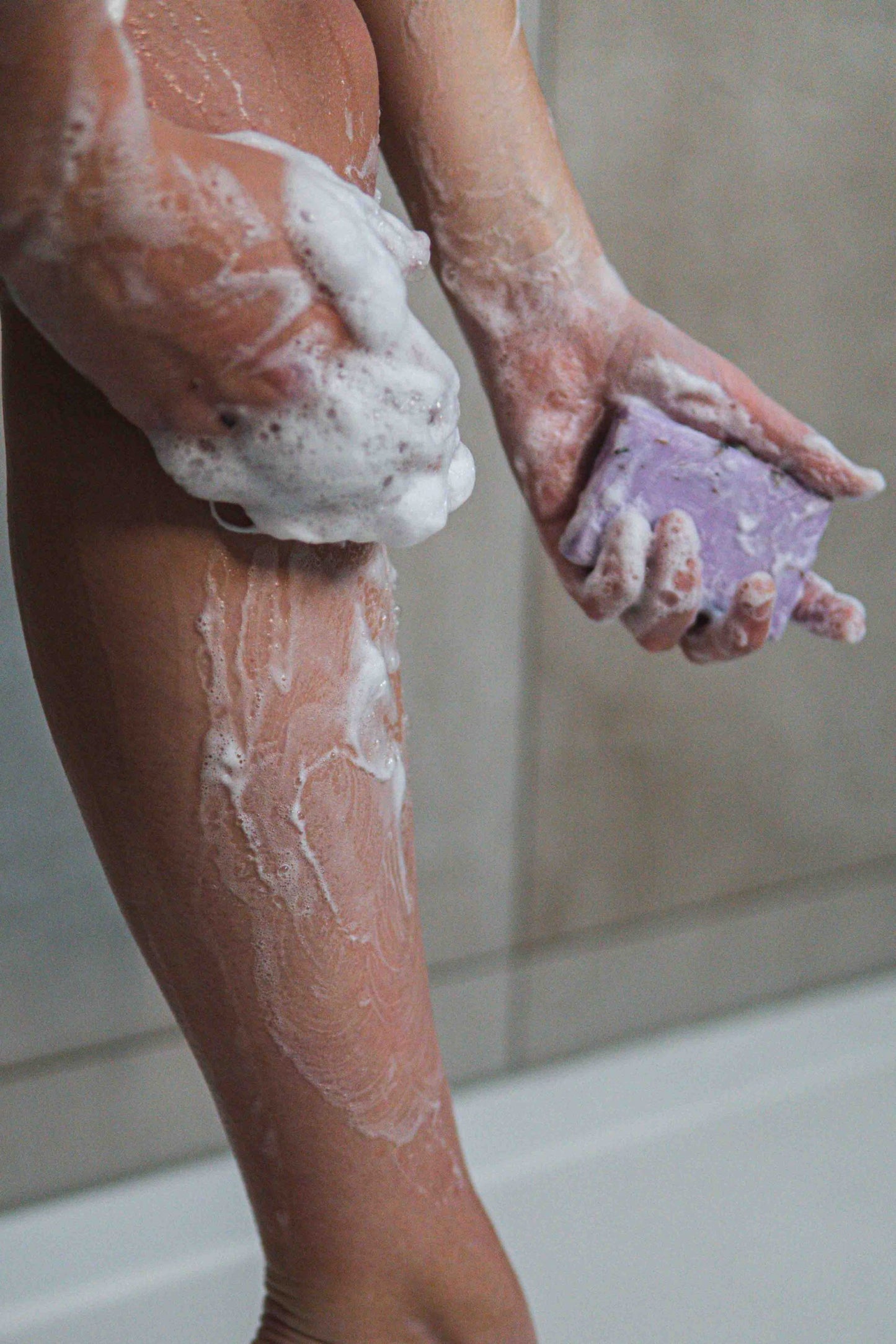 HappySoaps - Body wash bar - Lavendel