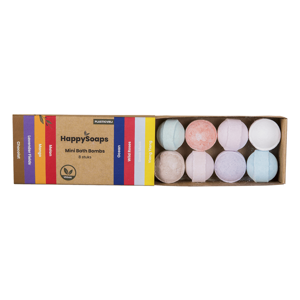 HappySoaps - Mini Bath Boms - Herbal Sweets