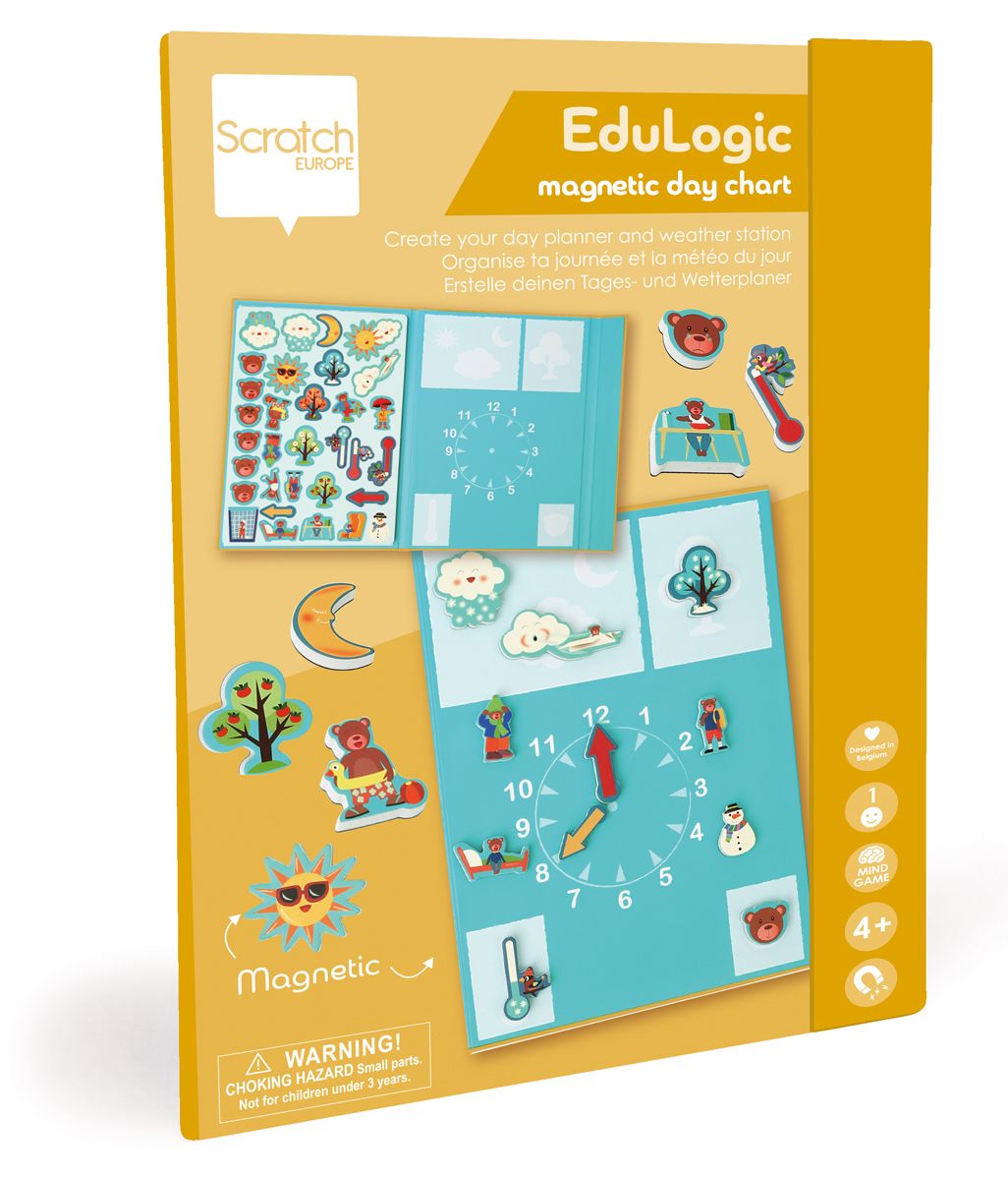 Scratch - Magnetische dag en weer planner