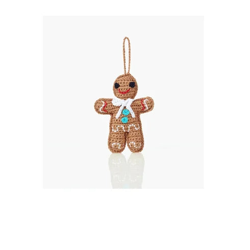 Pebble - Xmas decoration - Gingerbread man