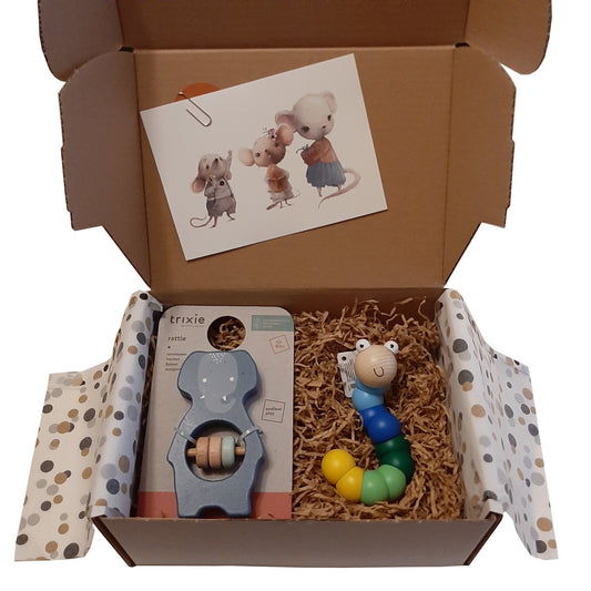Muizenkindjes - Cadeaupakket - Kleintje - Blauw