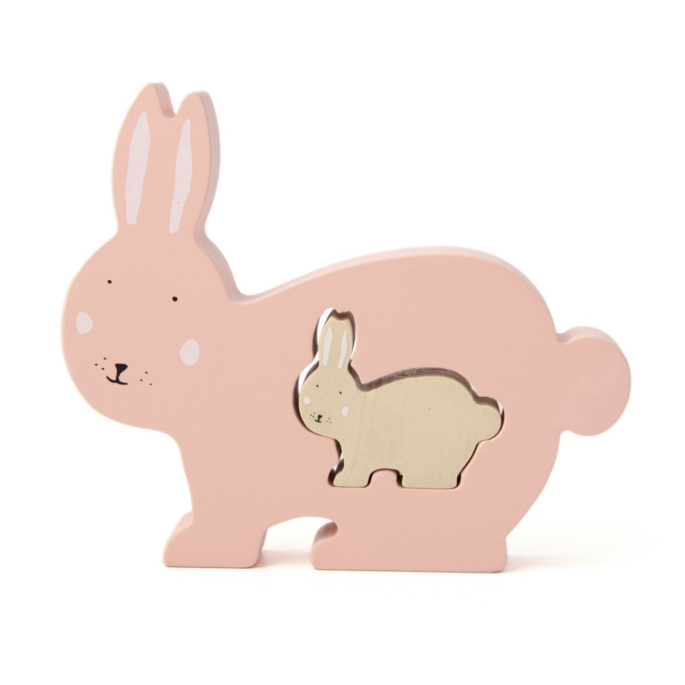 Trixie - Baby Puzzel - Mrs. Rabbit